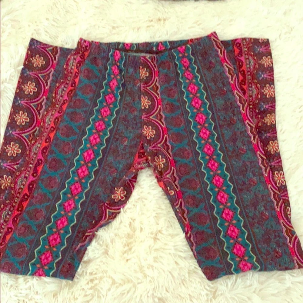 Boho Multicolored Leggings